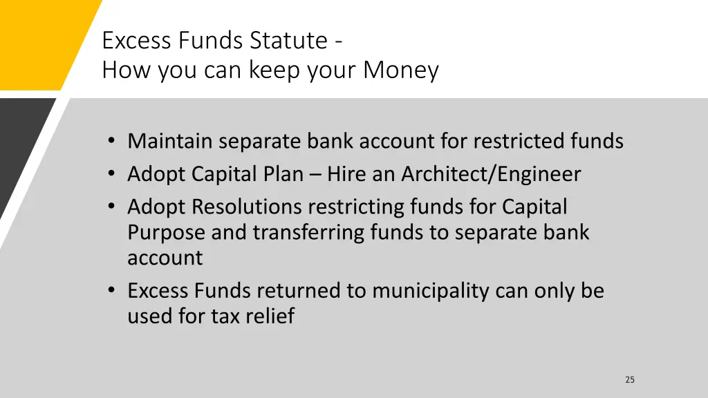 excess funds statute how you can keep your money