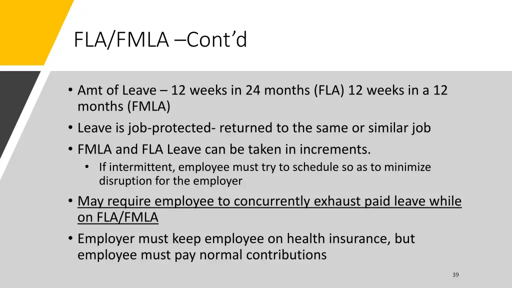 fla fmla cont d