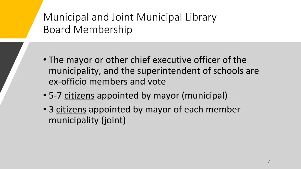 municipal and joint municipal library board
