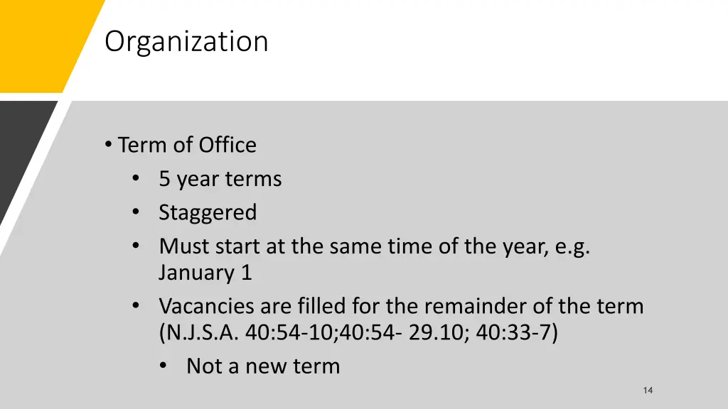 organization