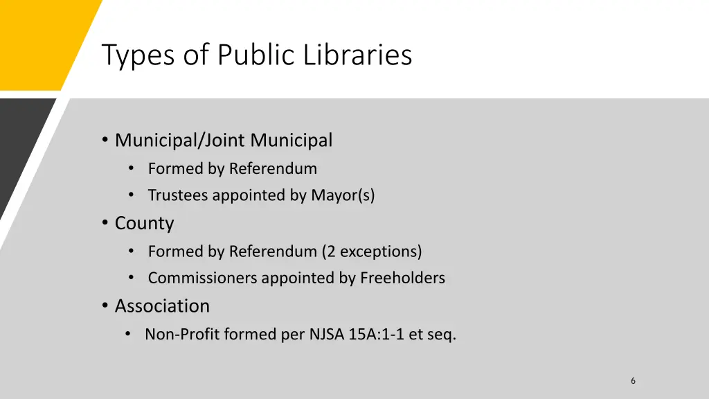 types of public libraries