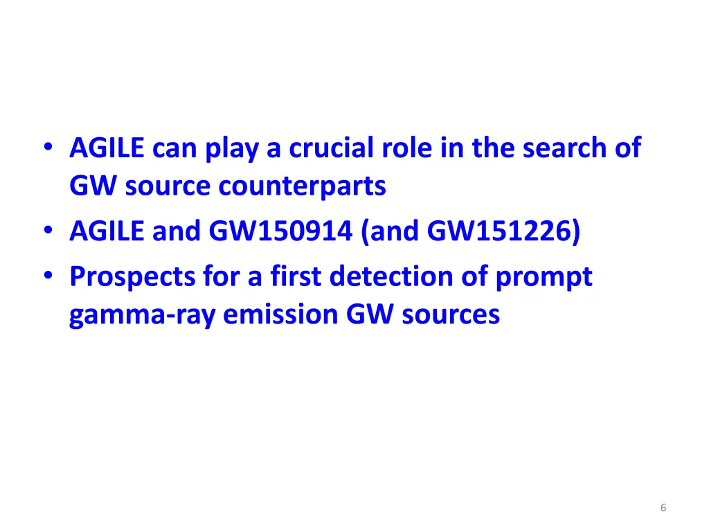 agile can play a crucial role in the search