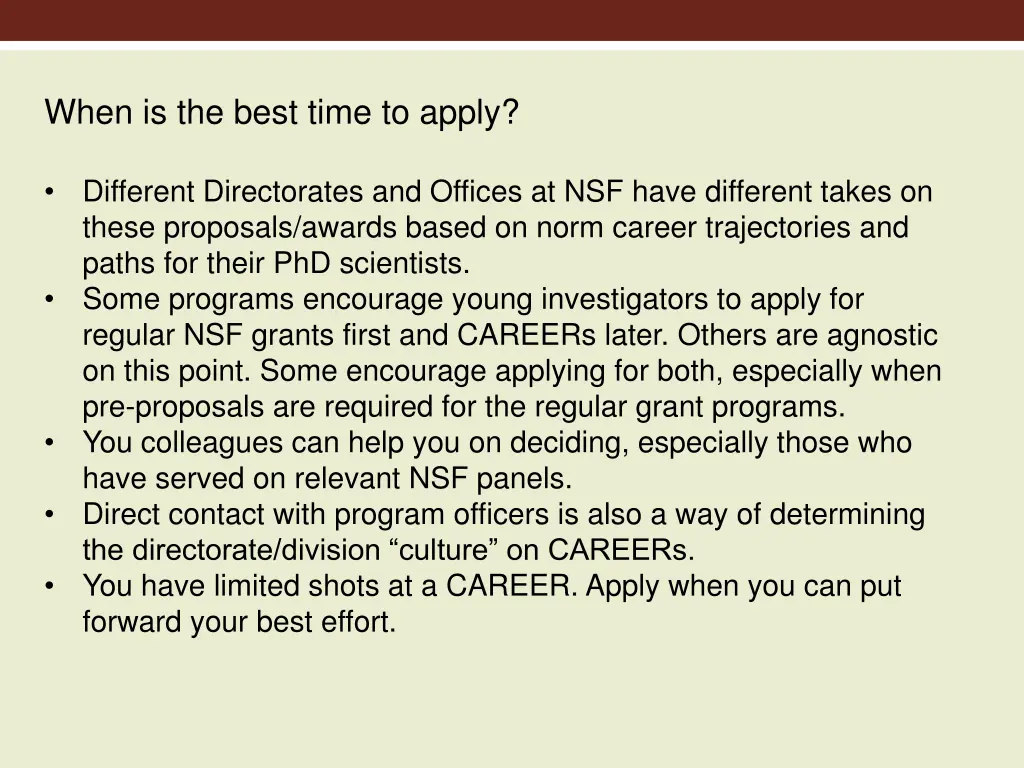 when is the best time to apply