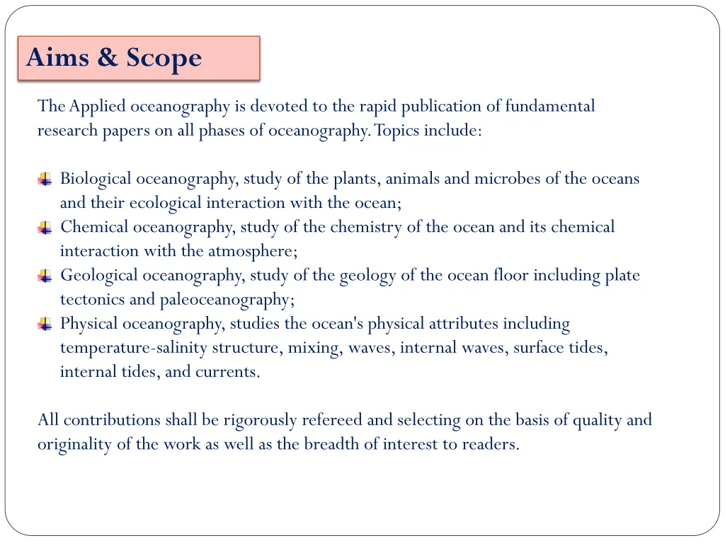 aims scope
