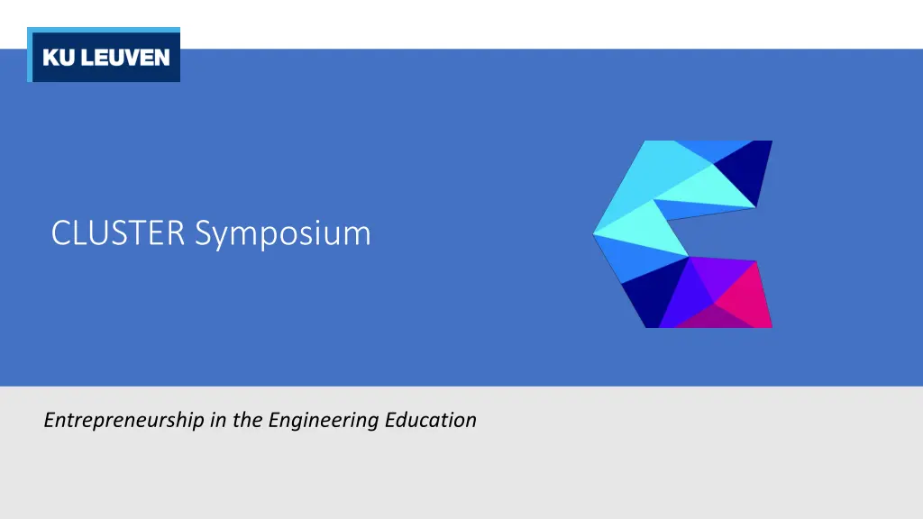 cluster symposium
