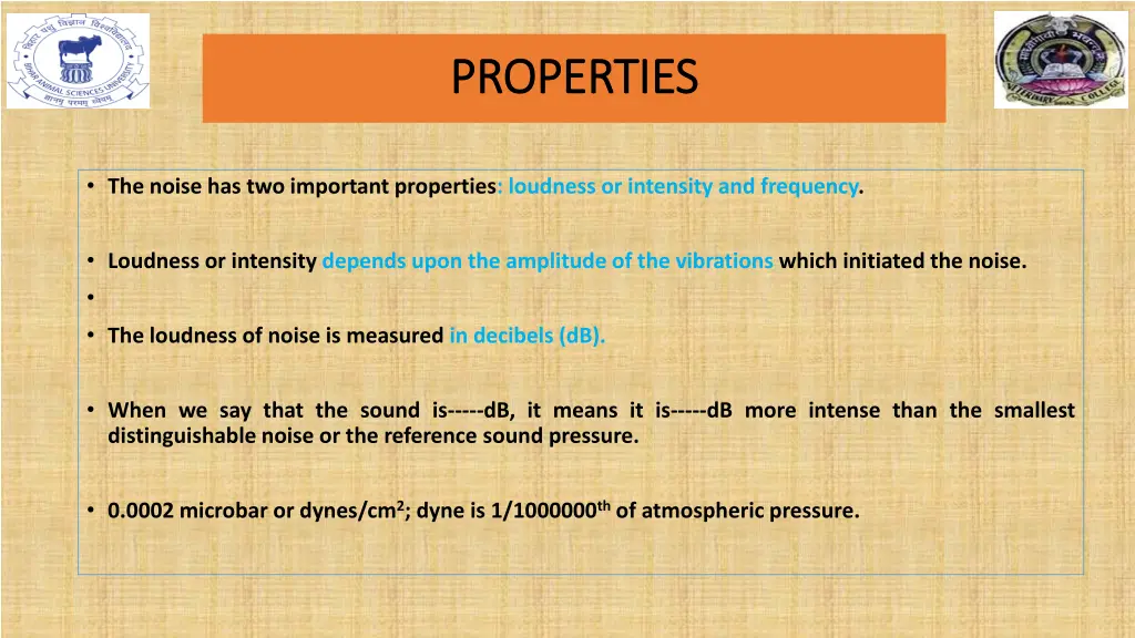 properties properties