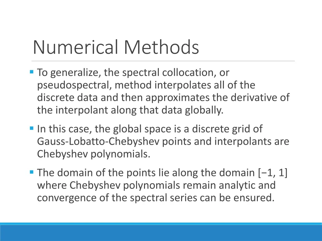 numerical methods