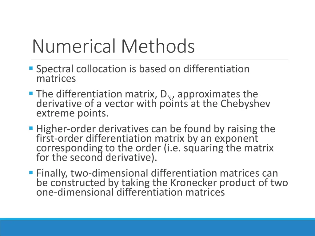 numerical methods spectral collocation is based