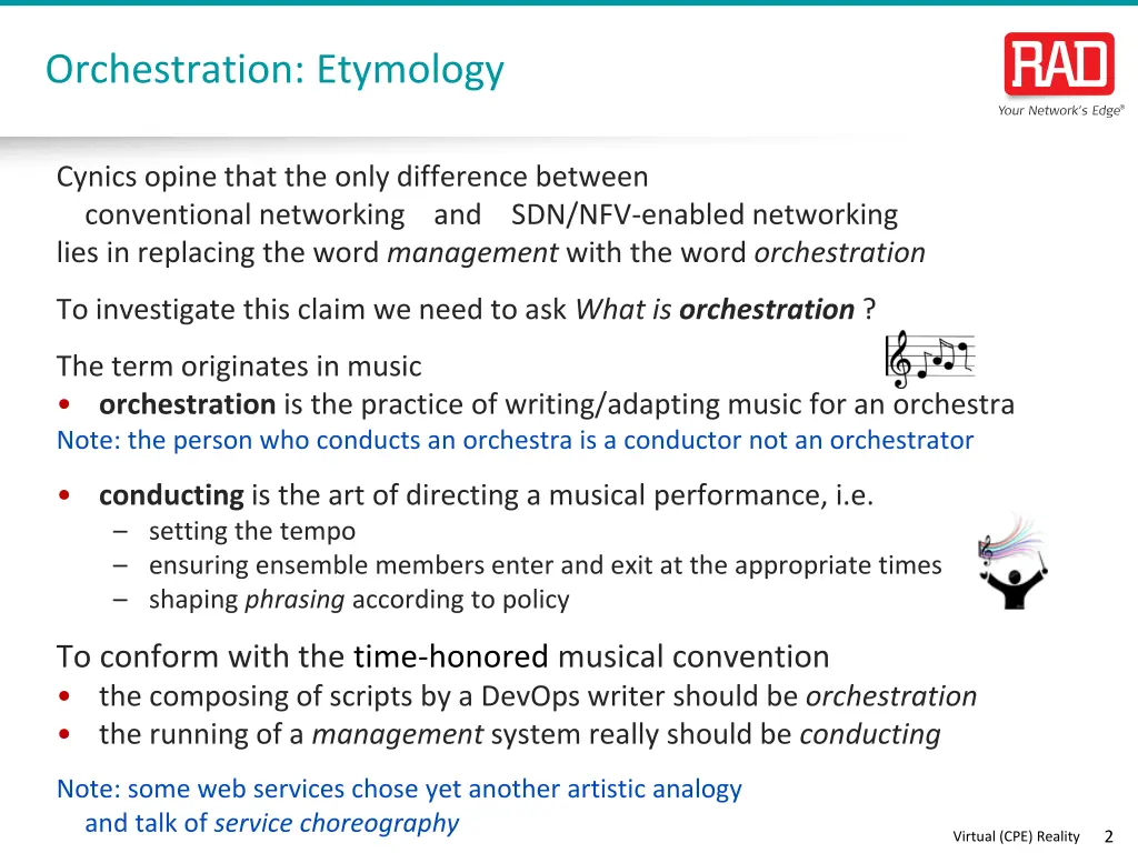 orchestration etymology
