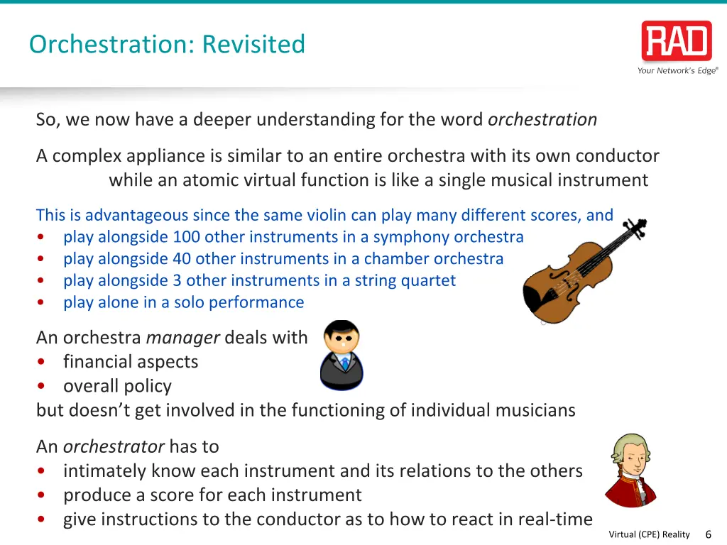 orchestration revisited