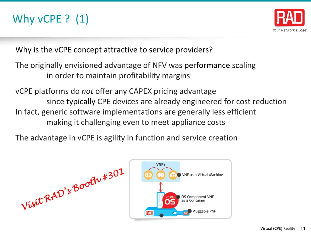 why vcpe 1