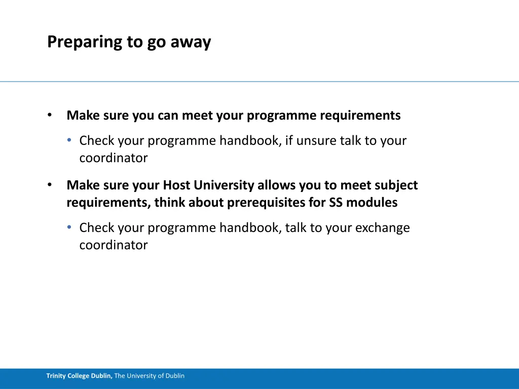 preparing to go away 1