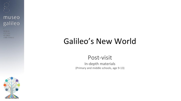 galileo s new world
