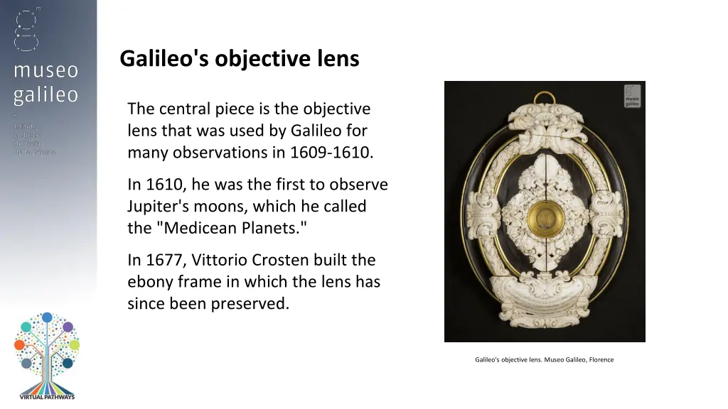 galileo s objective lens