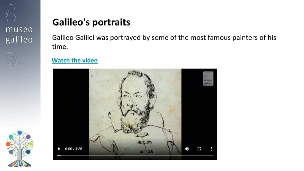 galileo s portraits