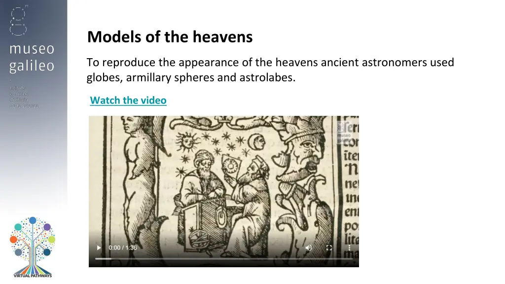 models of the heavens