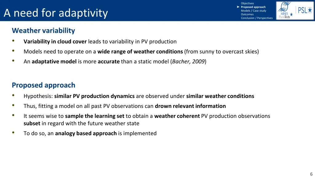 objectives proposed approach models case study 3