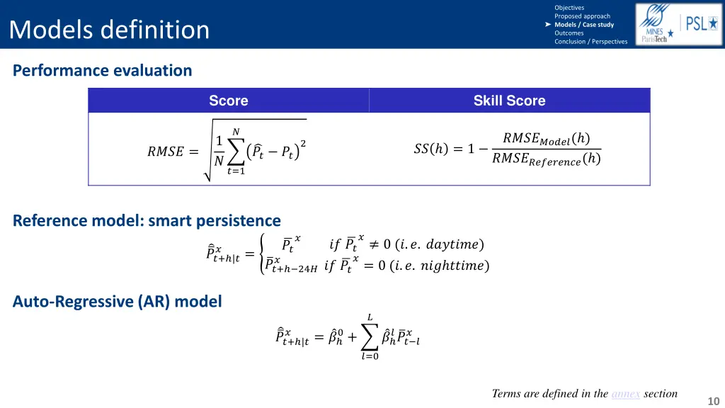 objectives proposed approach models case study 7