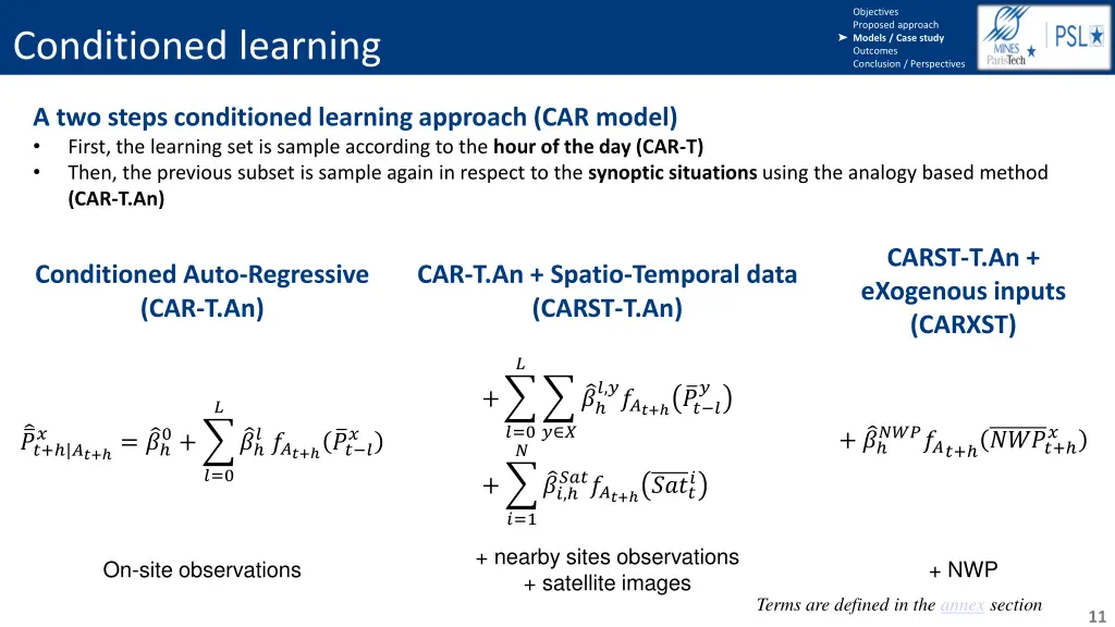 objectives proposed approach models case study 8