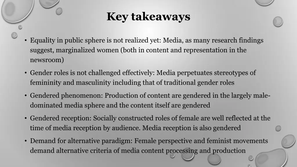 key takeaways