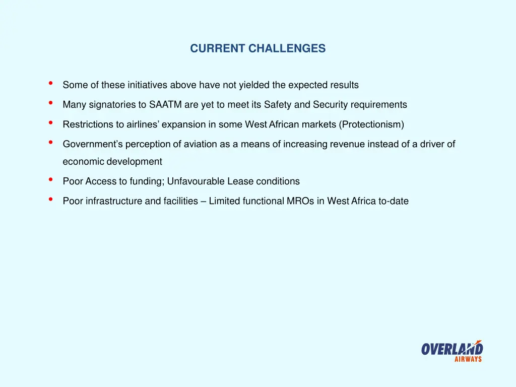 current challenges