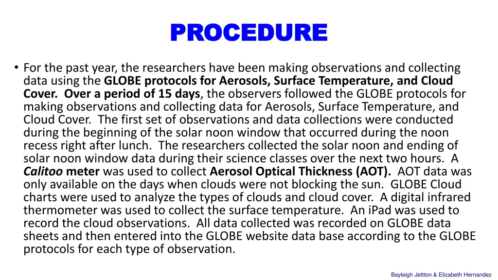 procedure procedure