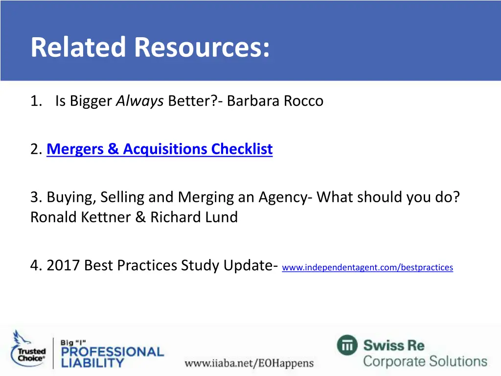 related resources