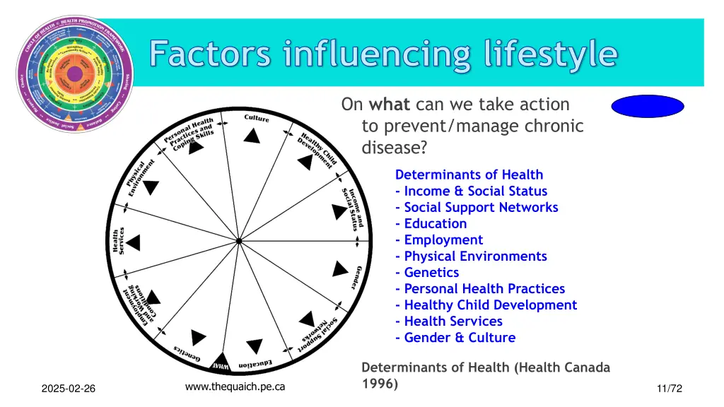 factors influencing lifestyle