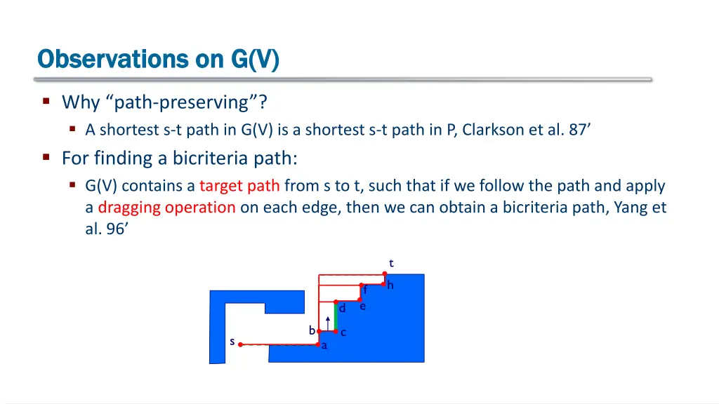 observations on g v observations on g v