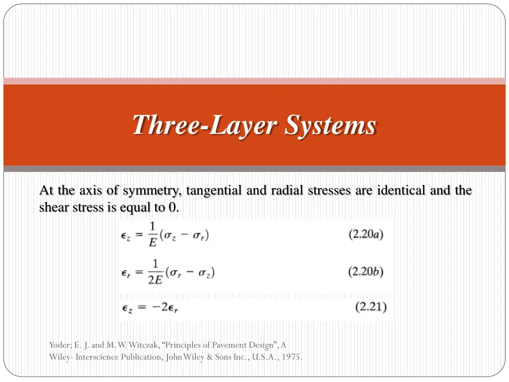 three layer systems 2