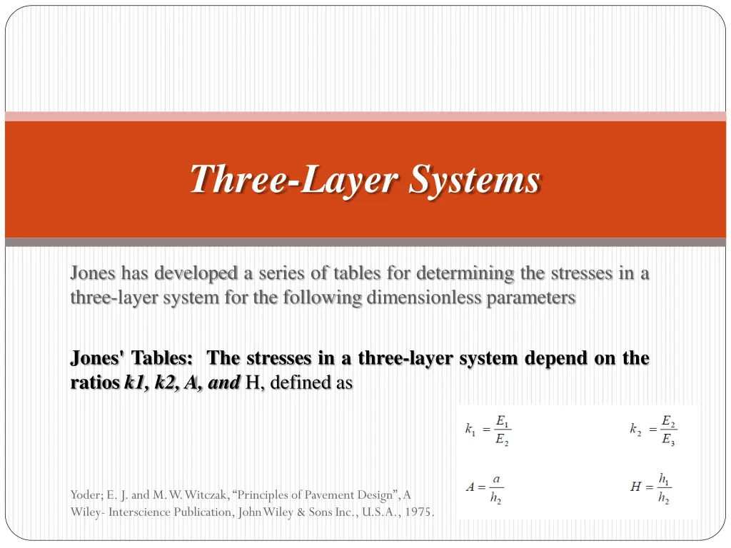 three layer systems 3