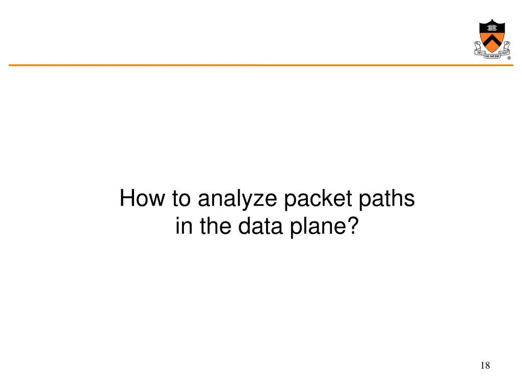 how to analyze packet paths in the data plane