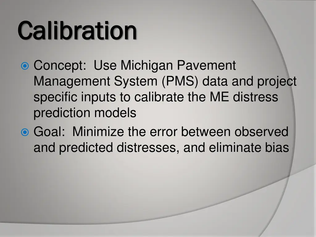 calibration calibration 1