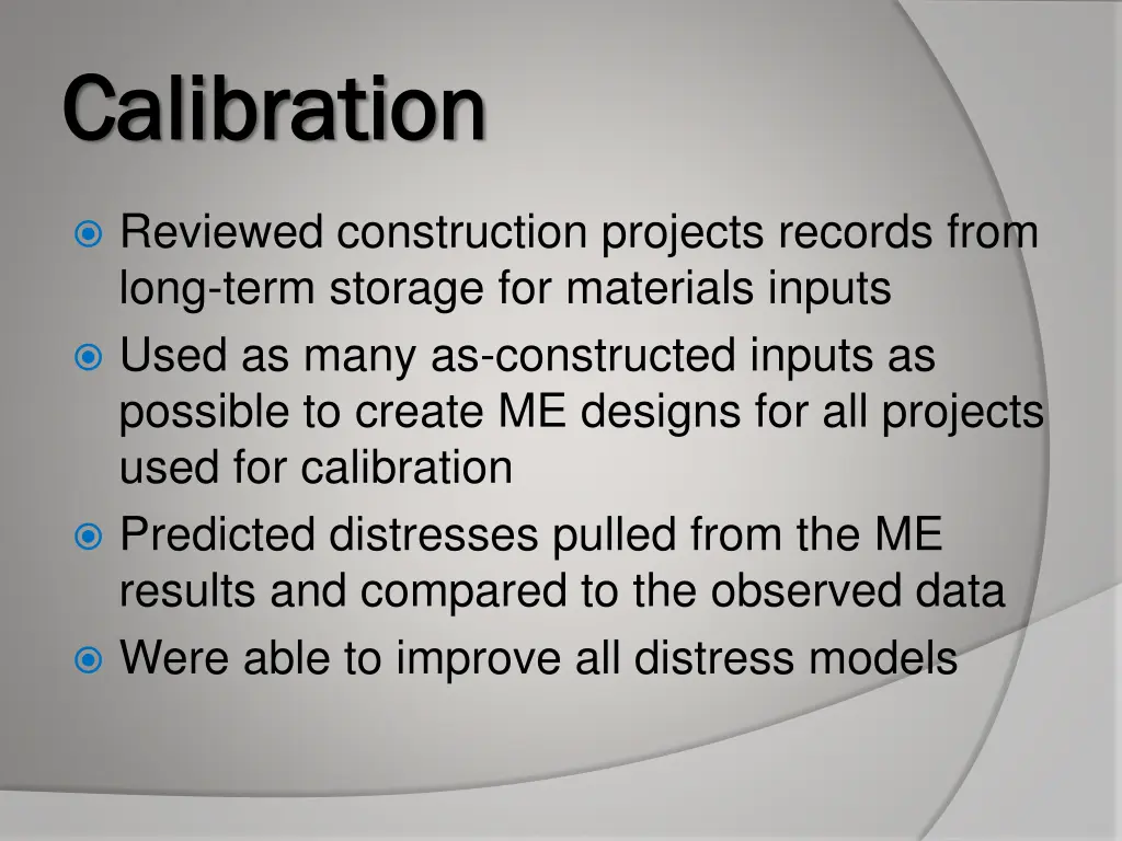 calibration calibration 7