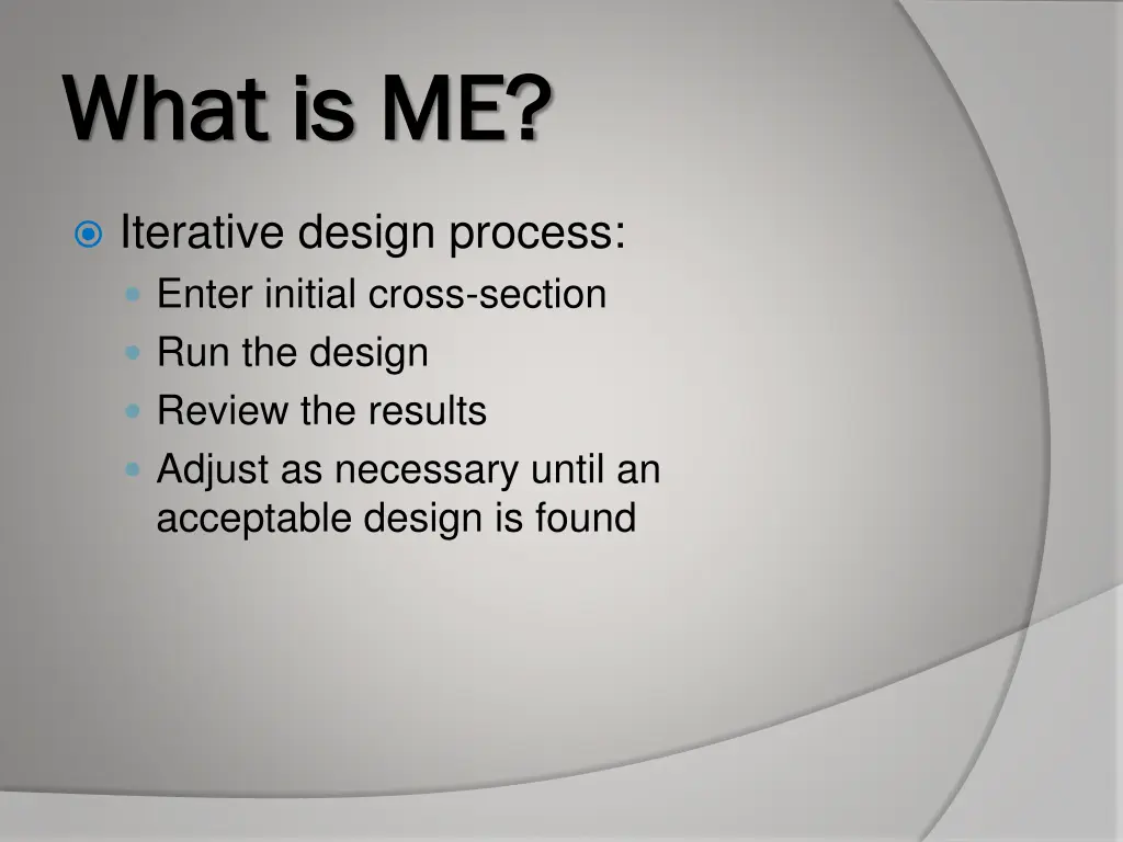 what is me what is me 8