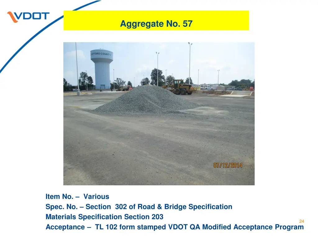 aggregate no 57
