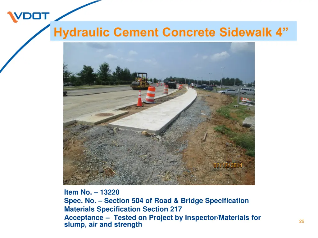 hydraulic cement concrete sidewalk 4