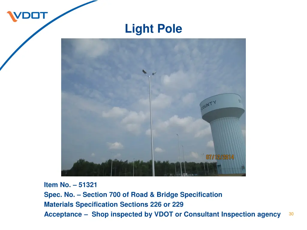 light pole