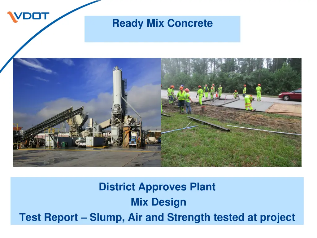 ready mix concrete