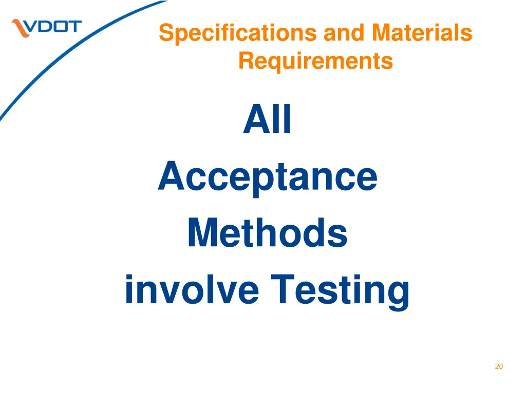 specifications and materials requirements 5