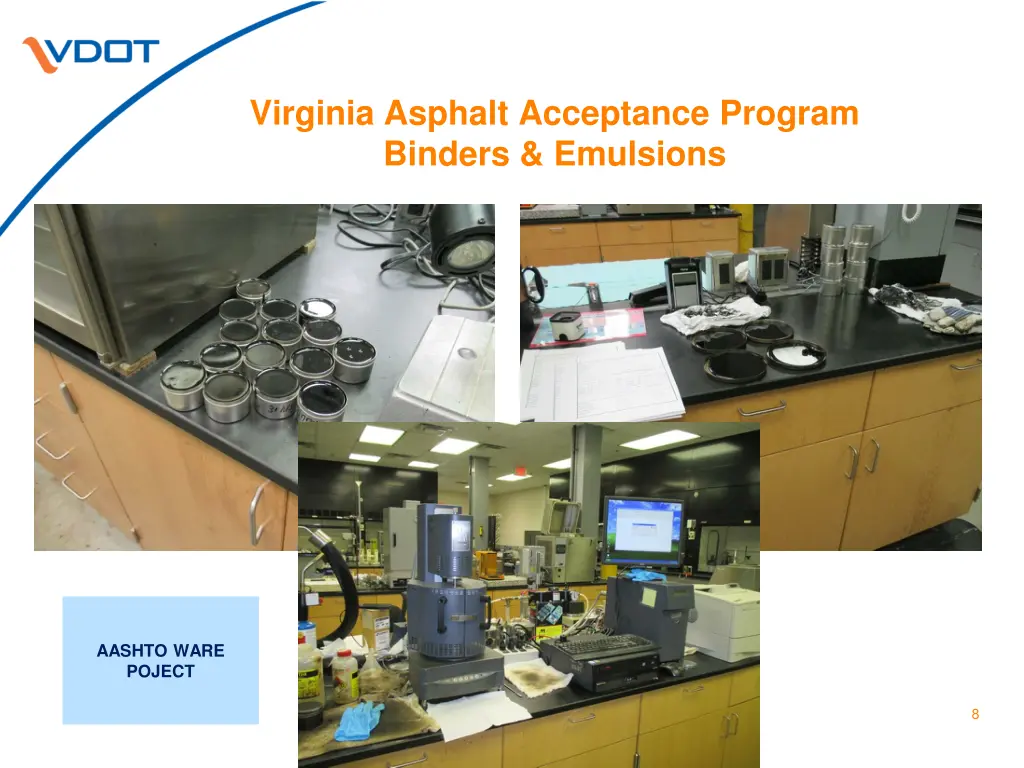 virginia asphalt acceptance program binders