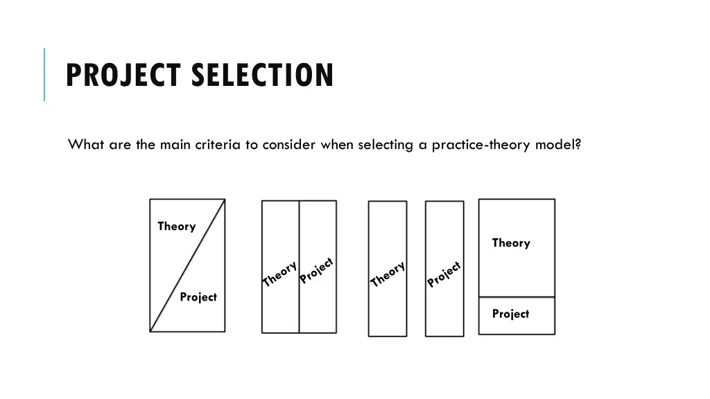 project selection 2