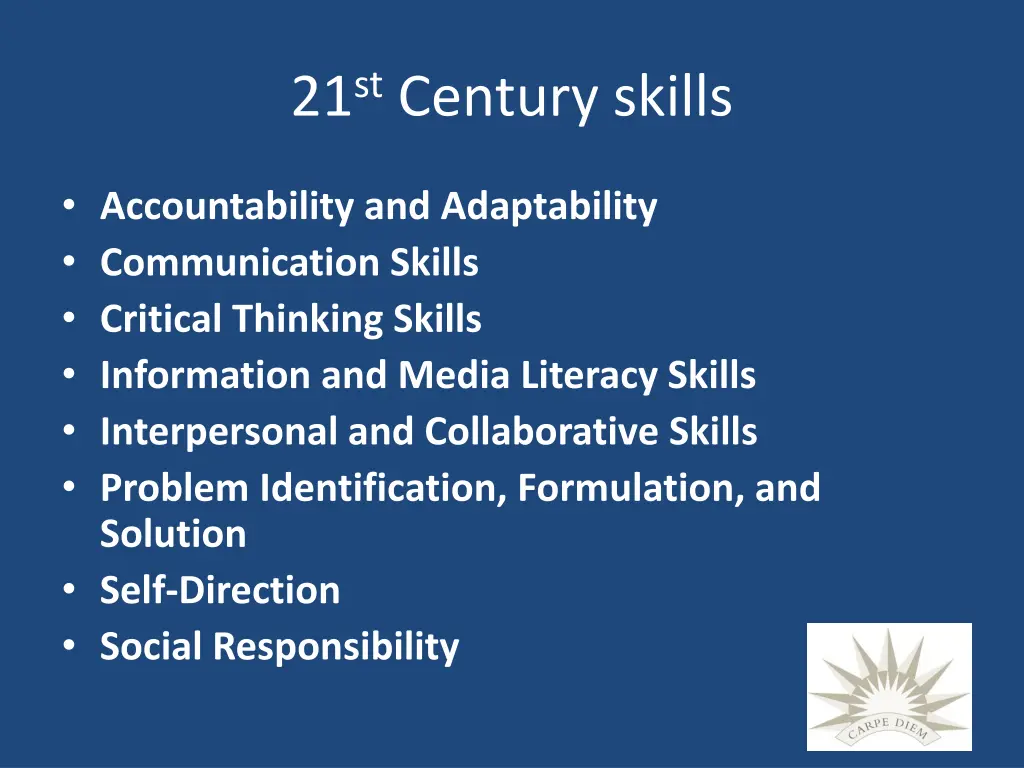 21 st century skills