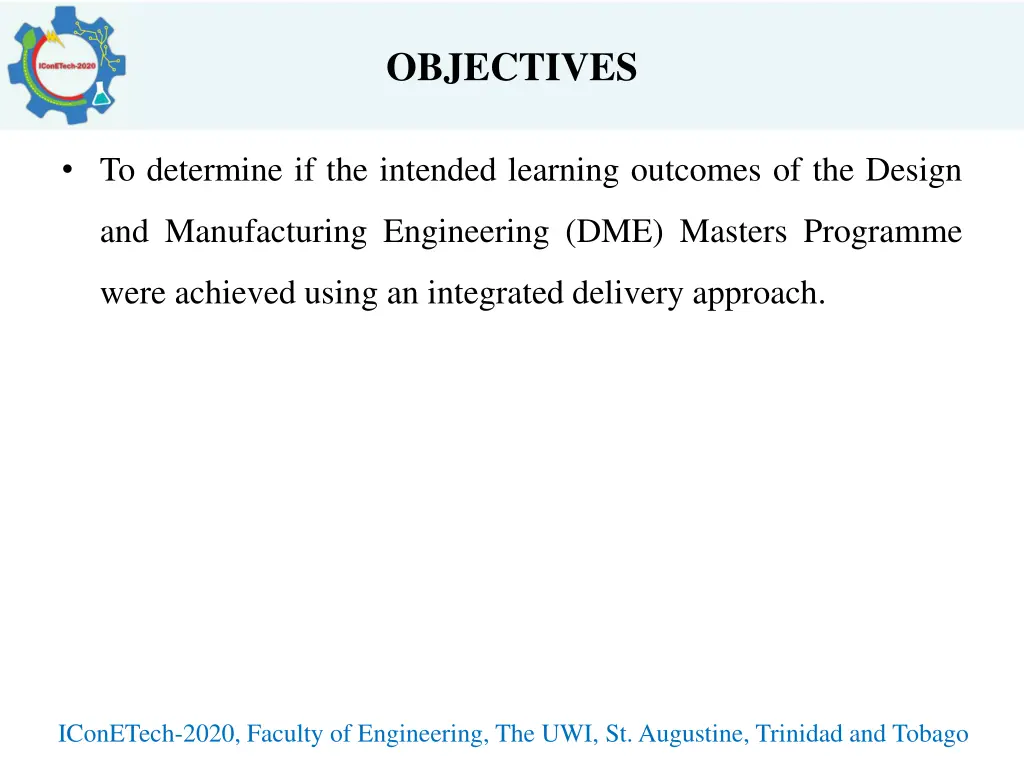 objectives