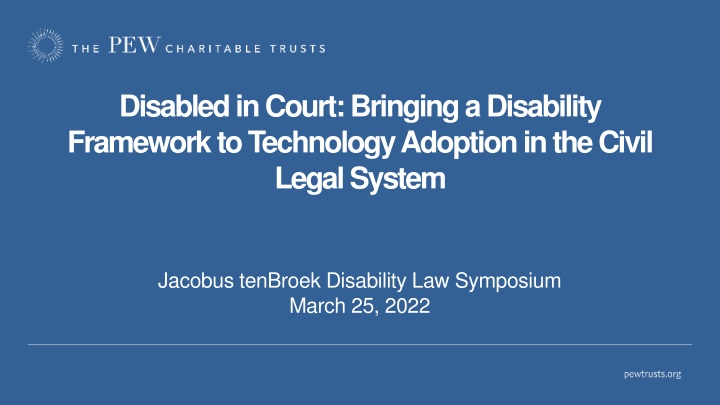 disabled in court bringing a disability framework