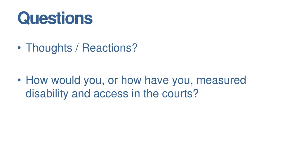 questions 1