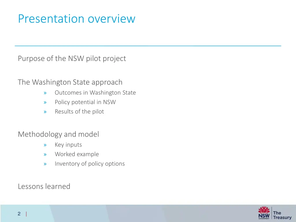 presentation overview