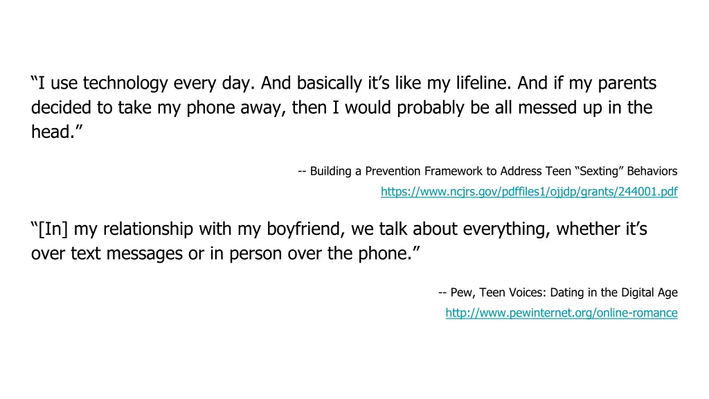 i use technology every day and basically