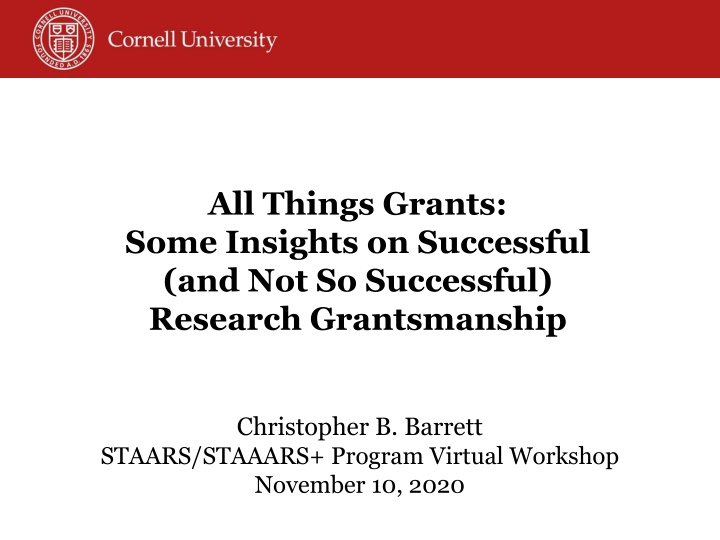 all things grants some insights on successful