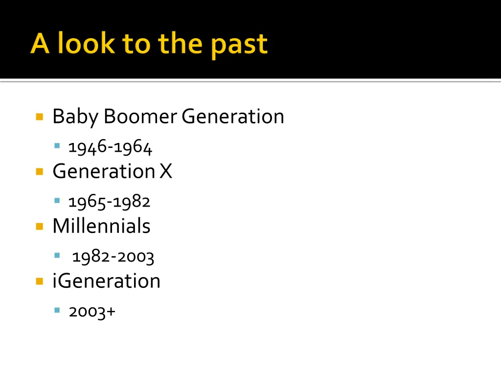 baby boomer generation 1946 1964 generation